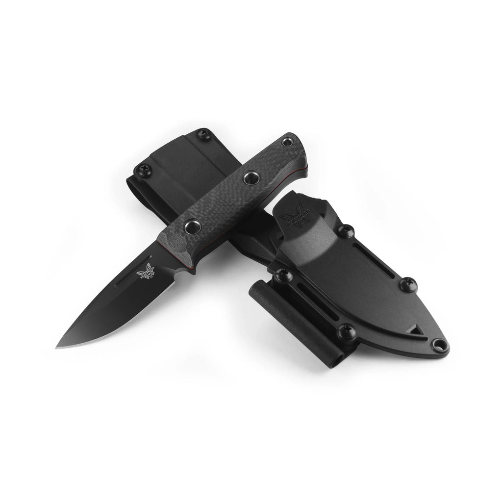 BENCHMADE MINI BUSHCRAFTER BLK - 165BK