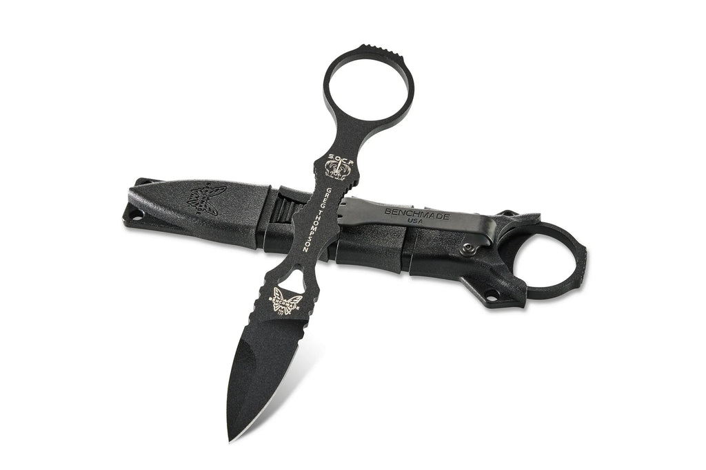 BENCHMADE MINI SOCP SPR PNT BLK - 177BK