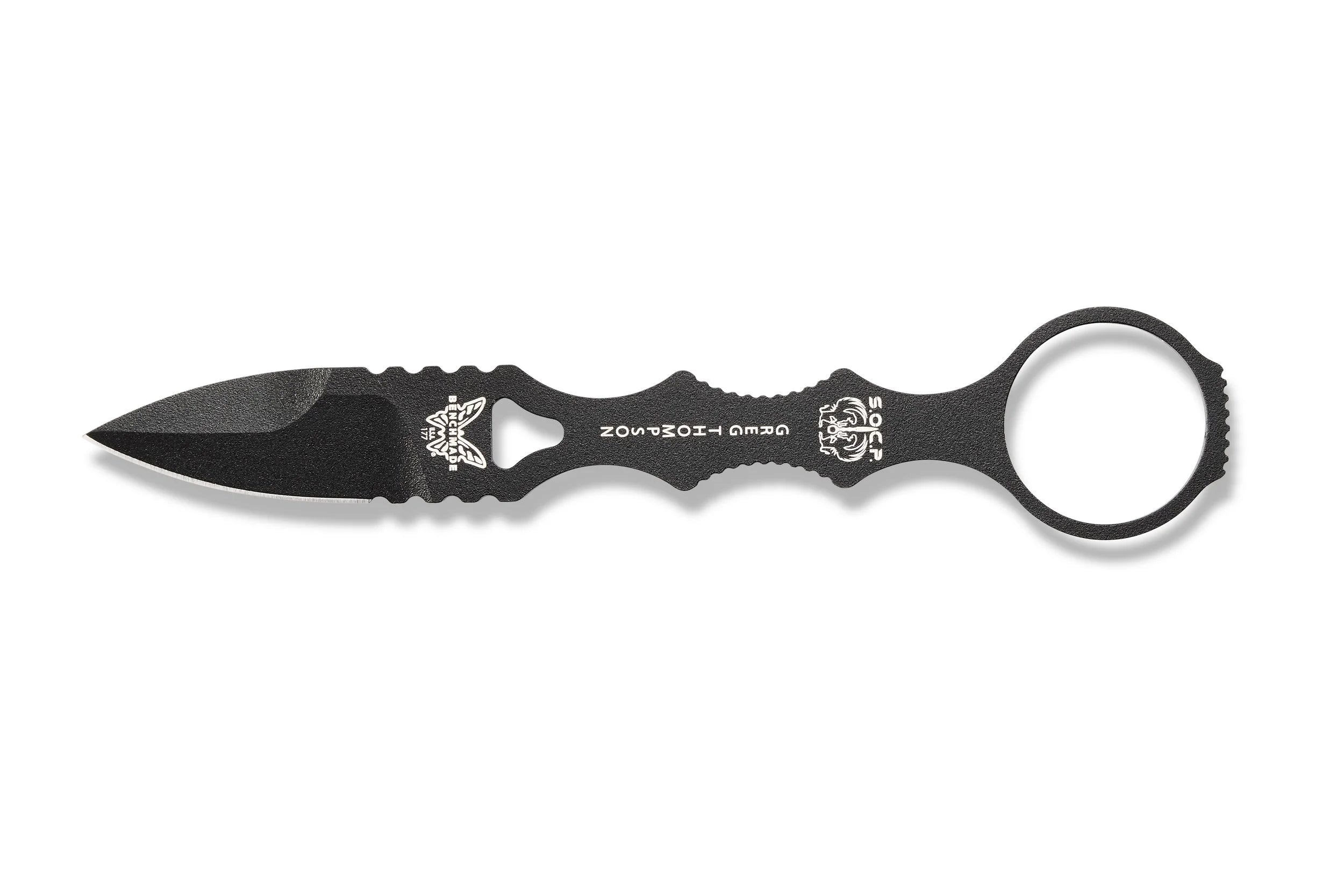 BENCHMADE MINI SOCP SPR PNT BLK - 177BK