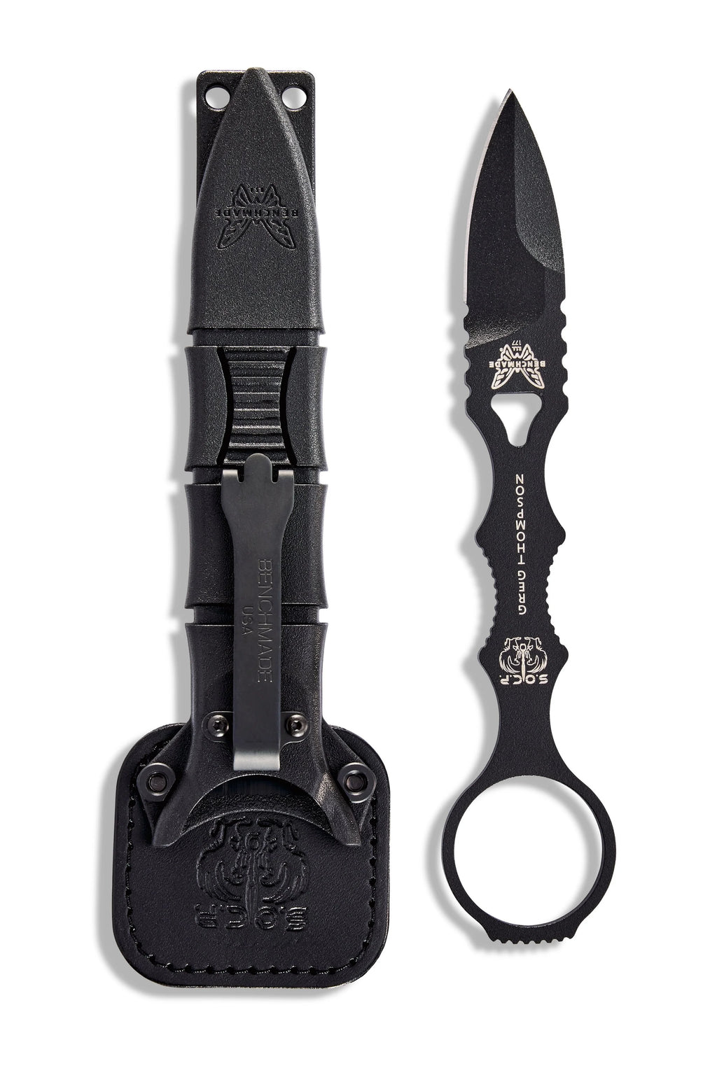 BENCHMADE MINI SOCP SPR PNT BLK - 177BK