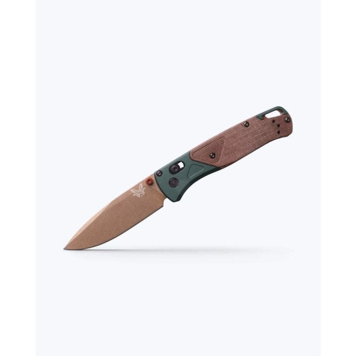 BENCHMADE BUGOUT TAIGA GREEN - 535FE-2602
