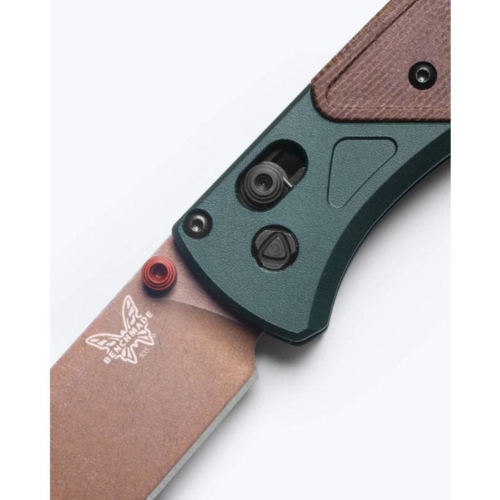 BENCHMADE BUGOUT TAIGA GREEN - 535FE-2602
