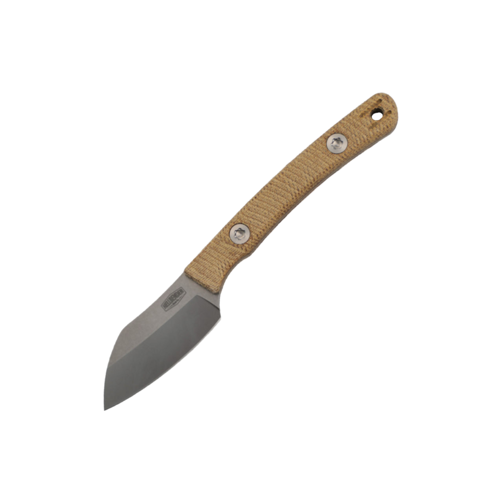 Hellbender Blade Co. Newt - Natural Micarta