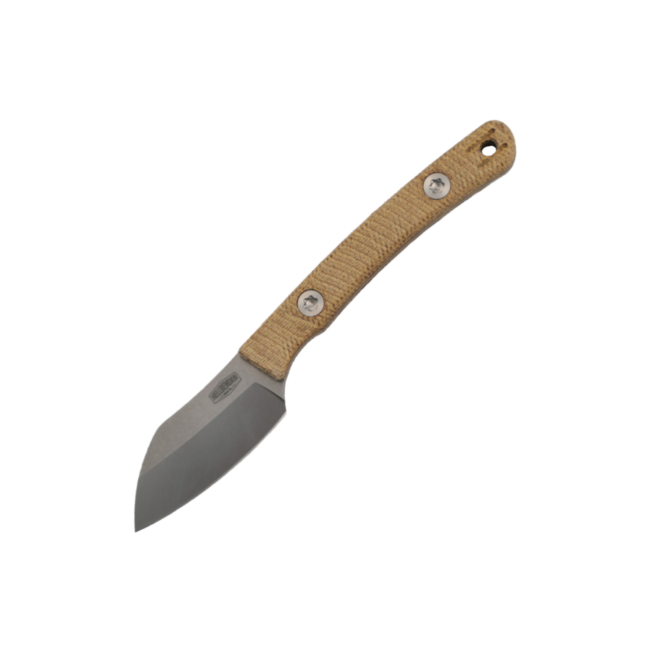 Hellbender Blade Co. Newt - Natural Micarta