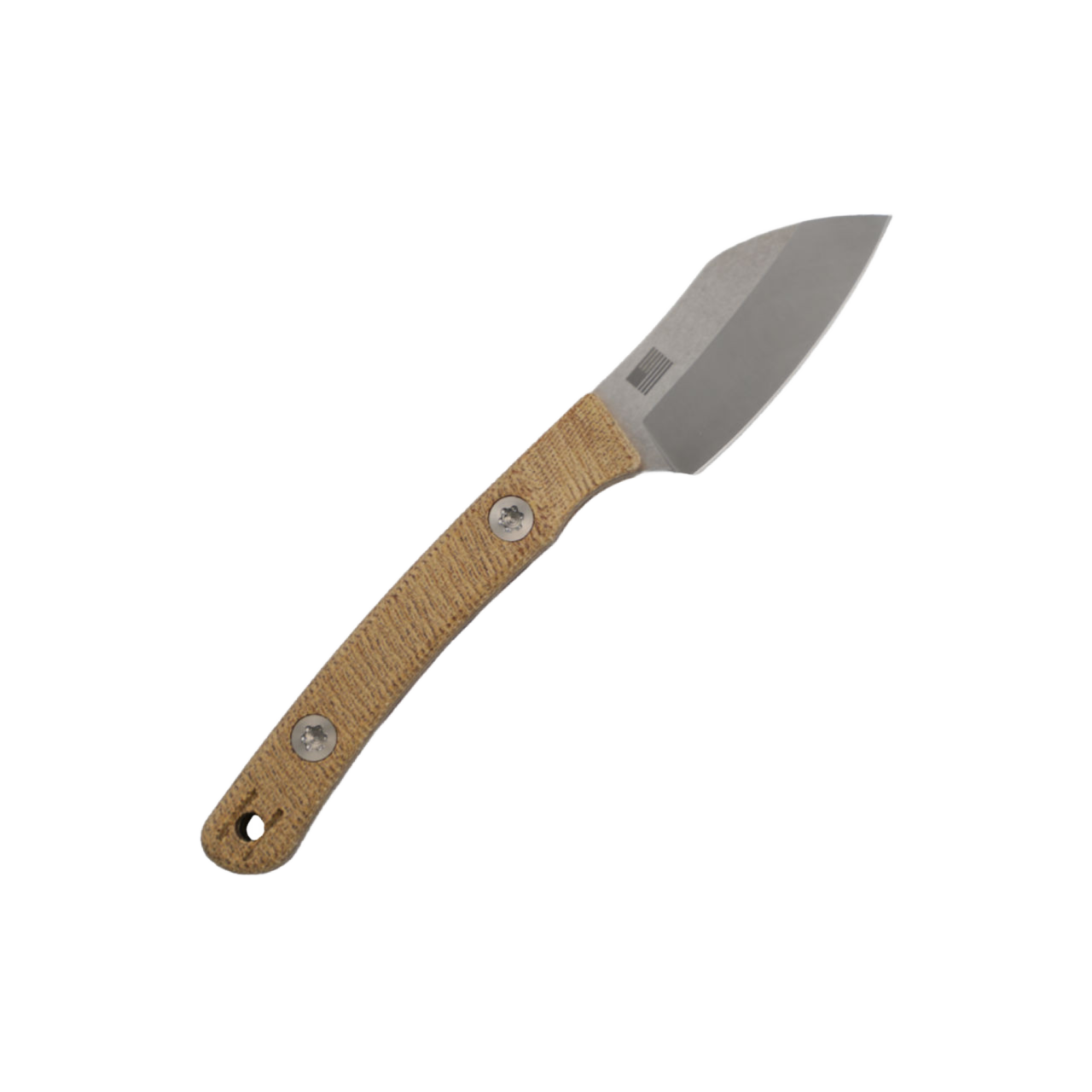 Hellbender Blade Co. Newt - Natural Micarta