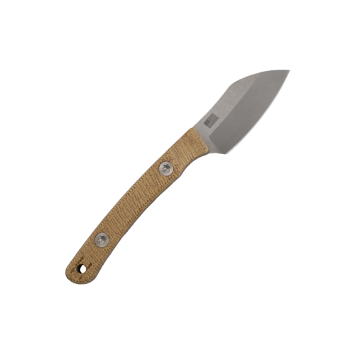 Hellbender Blade Co. Newt - Natural Micarta