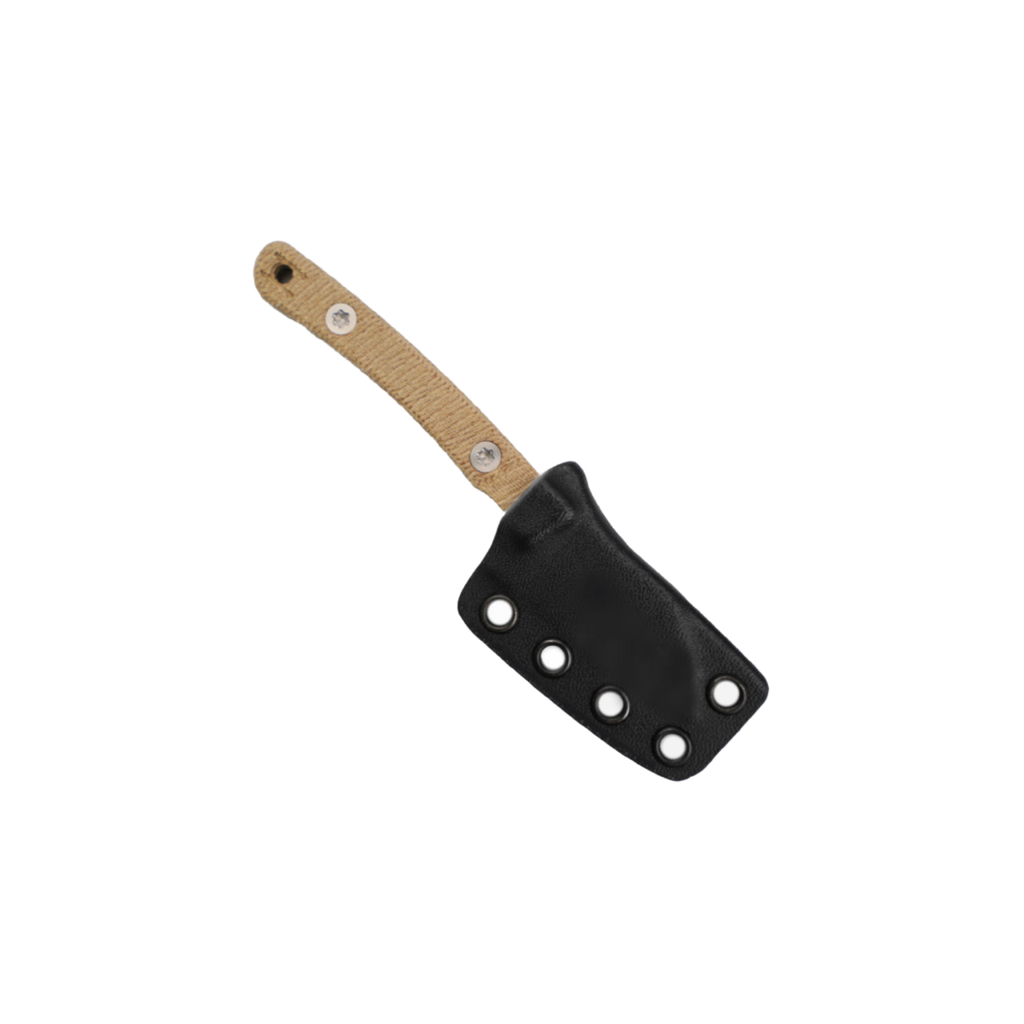 Hellbender Blade Co. Newt - Natural Micarta