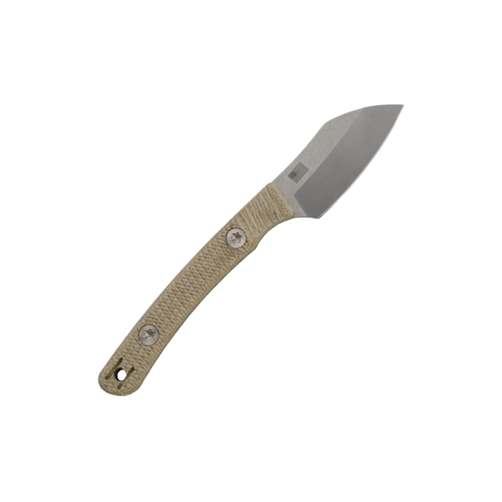 Hellbender Blade Co. Newt - OD Green Micarta