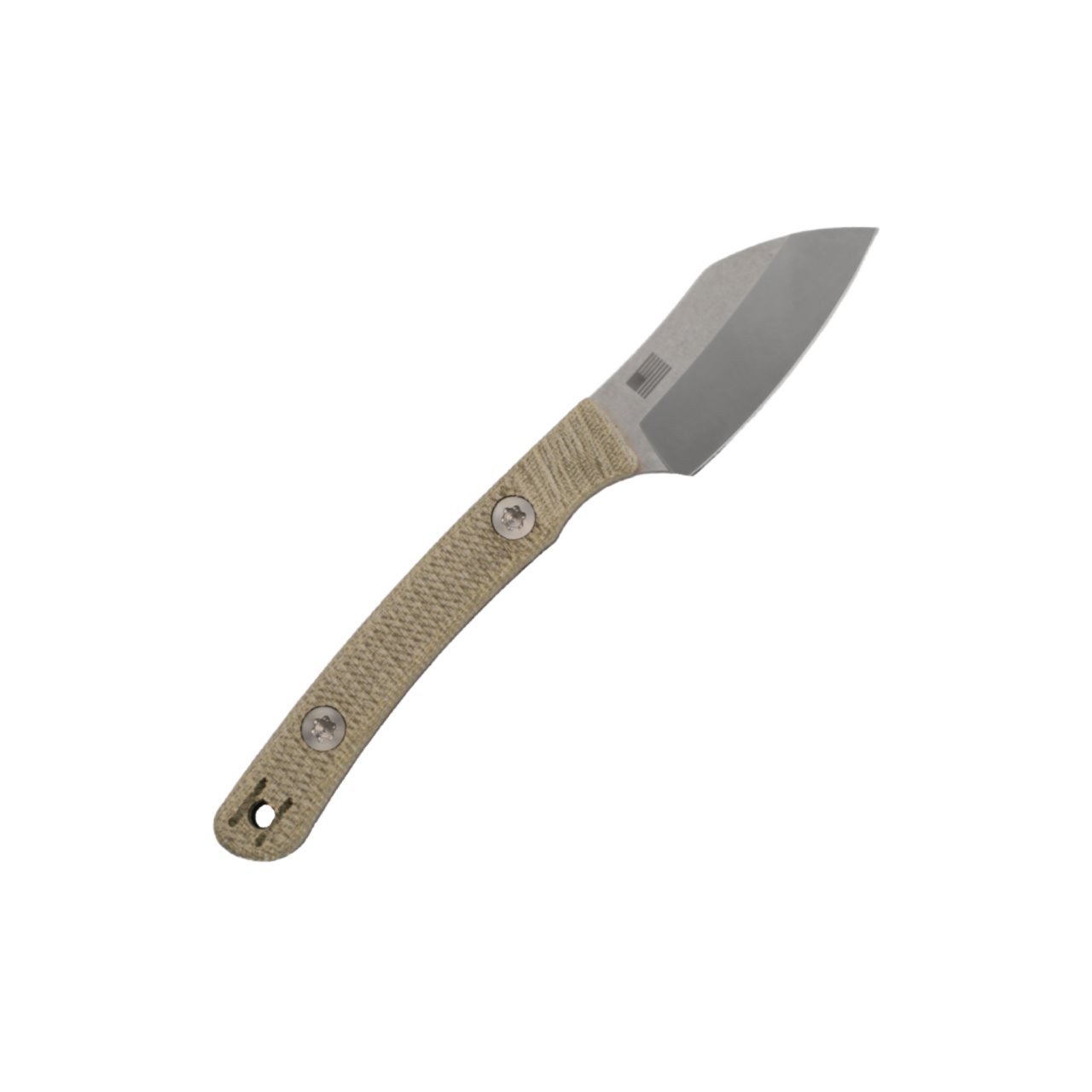 Hellbender Blade Co. Newt - OD Green Micarta