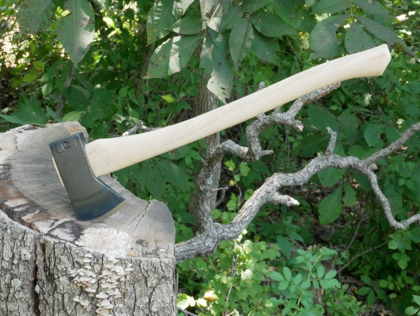 Hudson Bay Camp Axe - 2 lb head - 24 in. Curved Wooden Handle Sport Utility Finish