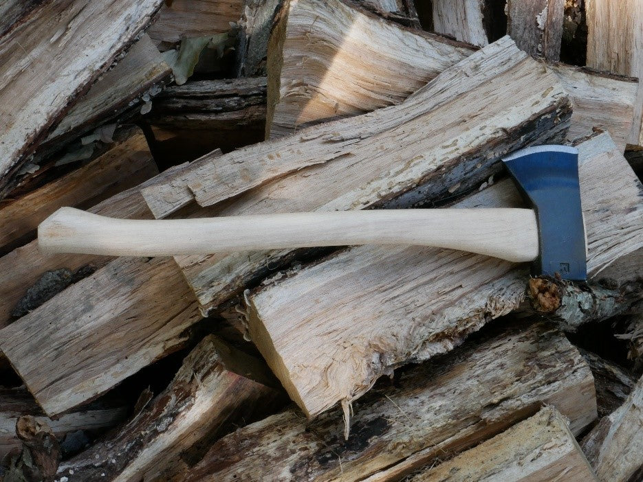 Hudson Bay Camp Axe - 2 lb head - 24 in. Curved Wooden Handle Sport Utility Finish