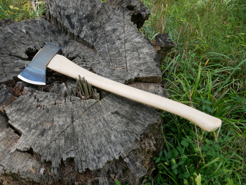 Hudson Bay Camp Axe - 2 lb head - 24 in. Curved Wooden Handle Sport Utility Finish