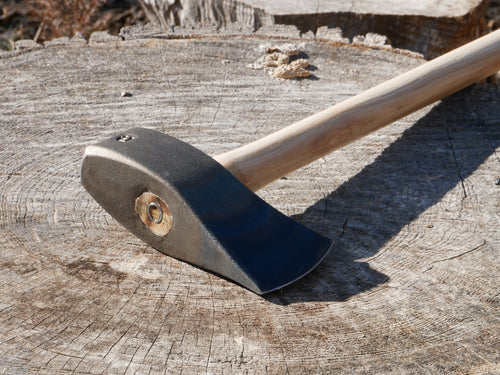 Splitting Maul with Sledge Eye “Ol’ No. 7” - 7 lb head - 36″ Straight Hickory Sledge Handle