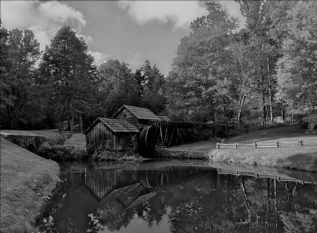 Picture of old water mill